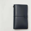 Vintage PU Leather Refillable Notebook – Soft Cover Loose Leaf Refillable Notebook Qme A1