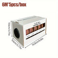 Emery Cloth Sandpaper Roll 150 240 320 400 Grit – Metal & Wood Abrasive Sanding Roll Qme 5pcs