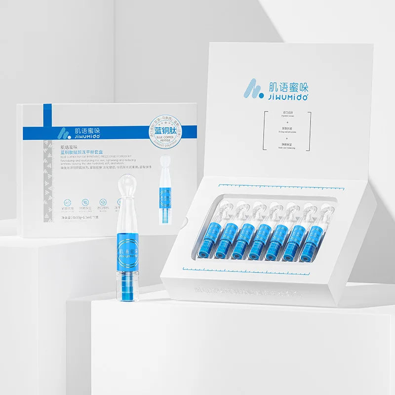 Astaxanthin Freeze-Dried Powder Serum – Firming & Hydrating Face Serum Qst Cupric blue peptide