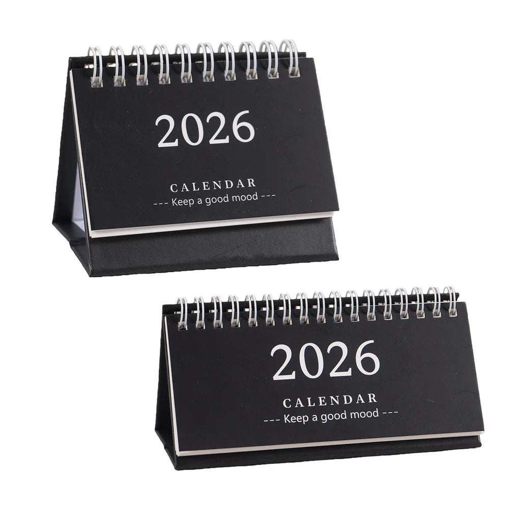 2026 Mini Desk Calendar Notepad Ornament – 14 Colors | Qme Mini Desk Calendar Qme