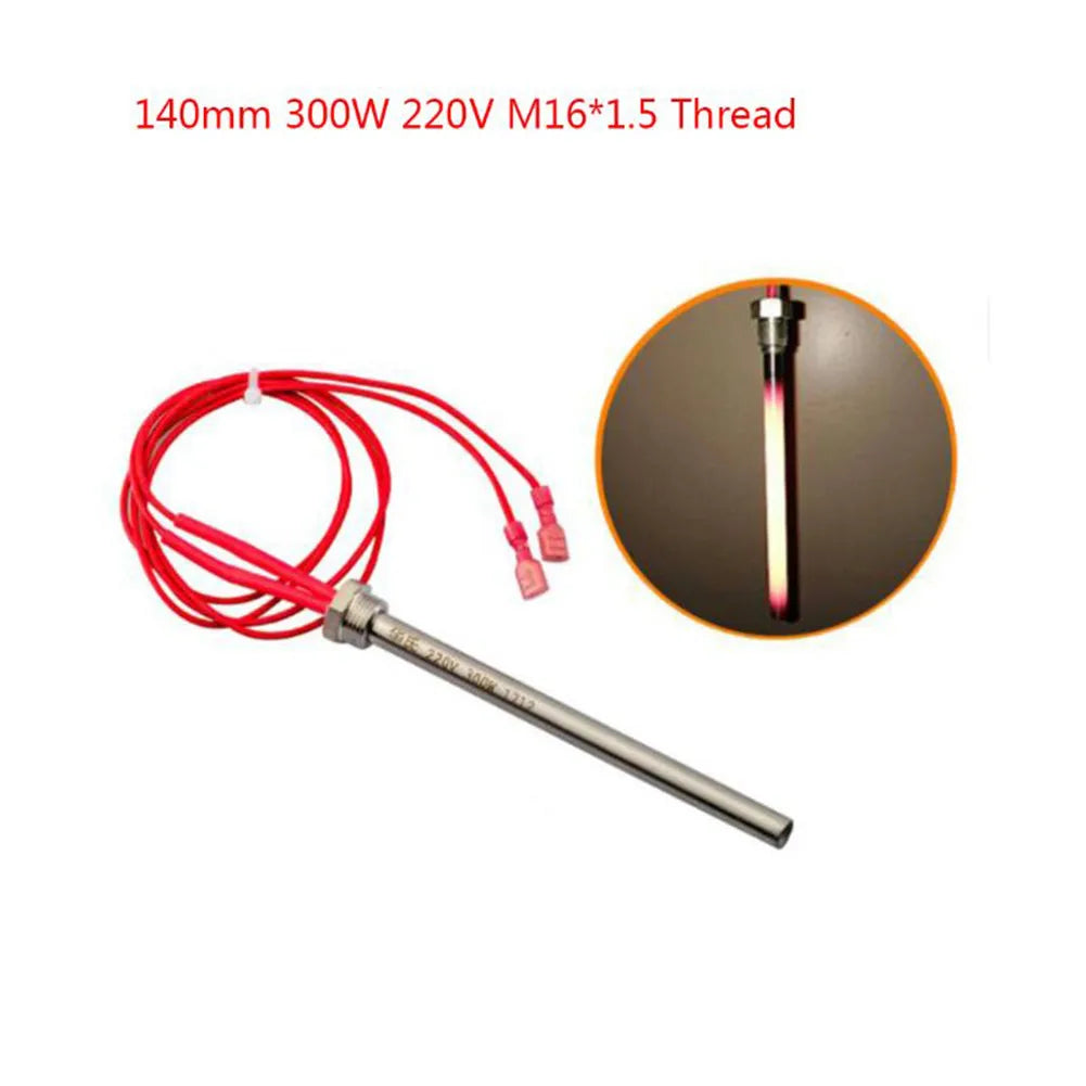 220V Igniter Rod Heating Tube for Wood Pellet Stove & Grill Pellet Stove Igniter Qme 140x10mm