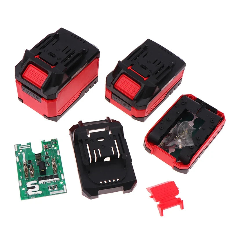 21V 100A 21700 Li-ion Battery Case Kit with BMS & LED Display Battery Case Kit Qme