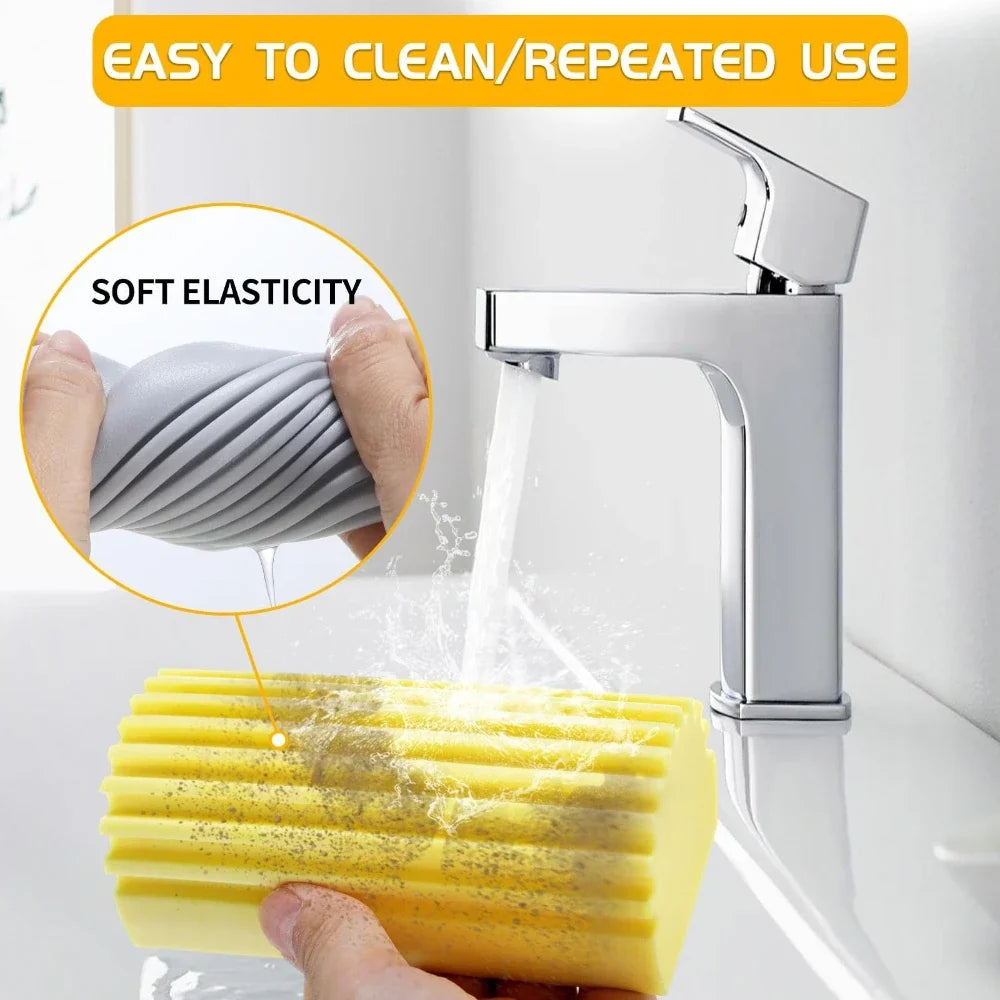 Magic Dust Sponge Brush – Window Blind & Home Cleaner Cleaning Brush Qme
