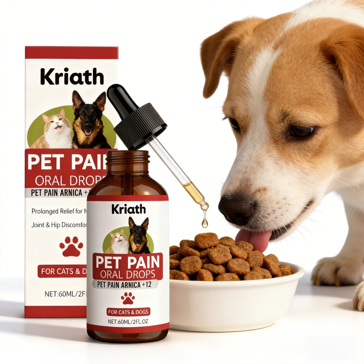 Pet Herbal Care Drops – Joint & Cartilage Support for Pets Pet Herbal Supplement Qme