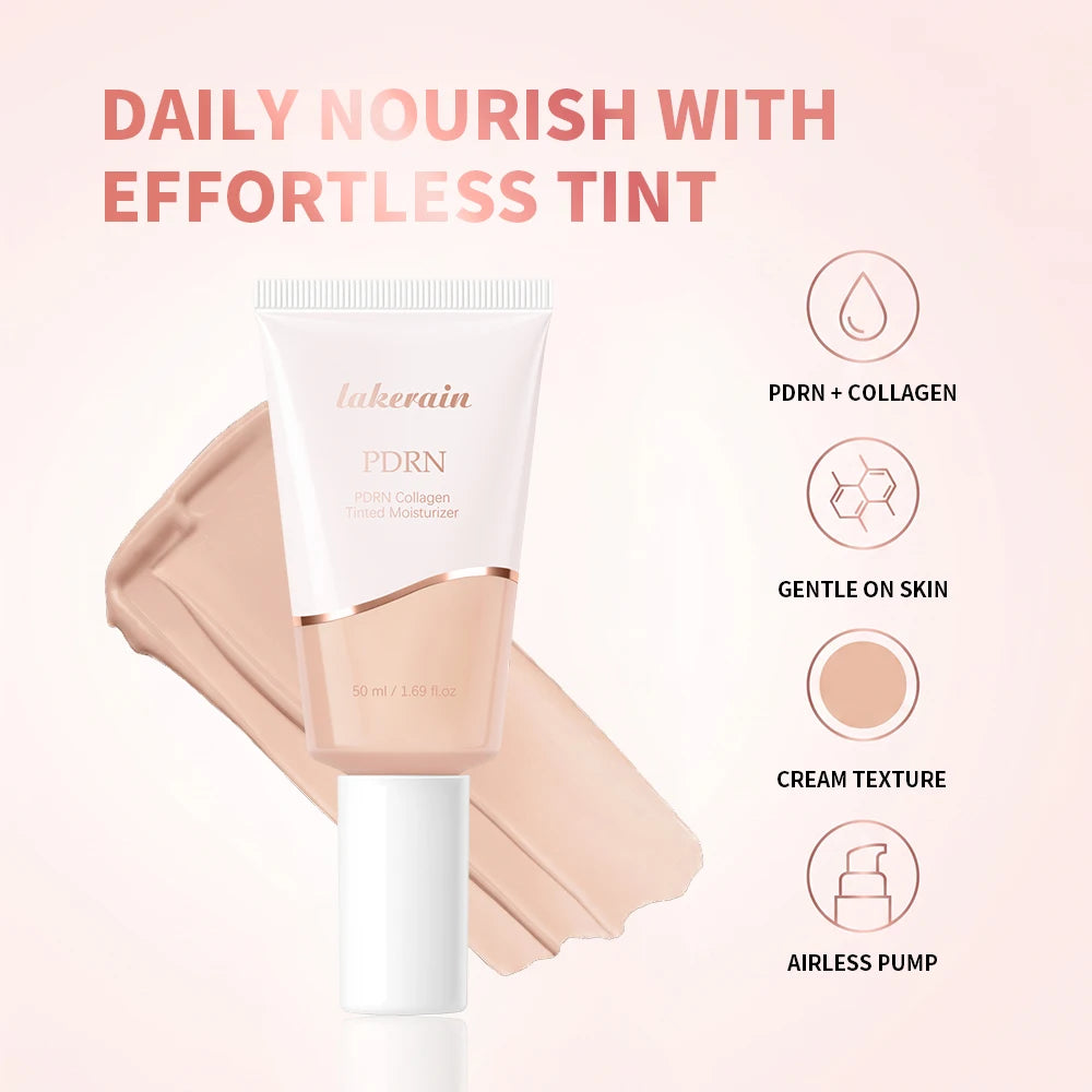 Tinted Collagen Foundation Cream – PDRN, 10 Shades, Pore Blur Tinted Foundation Cream Qst