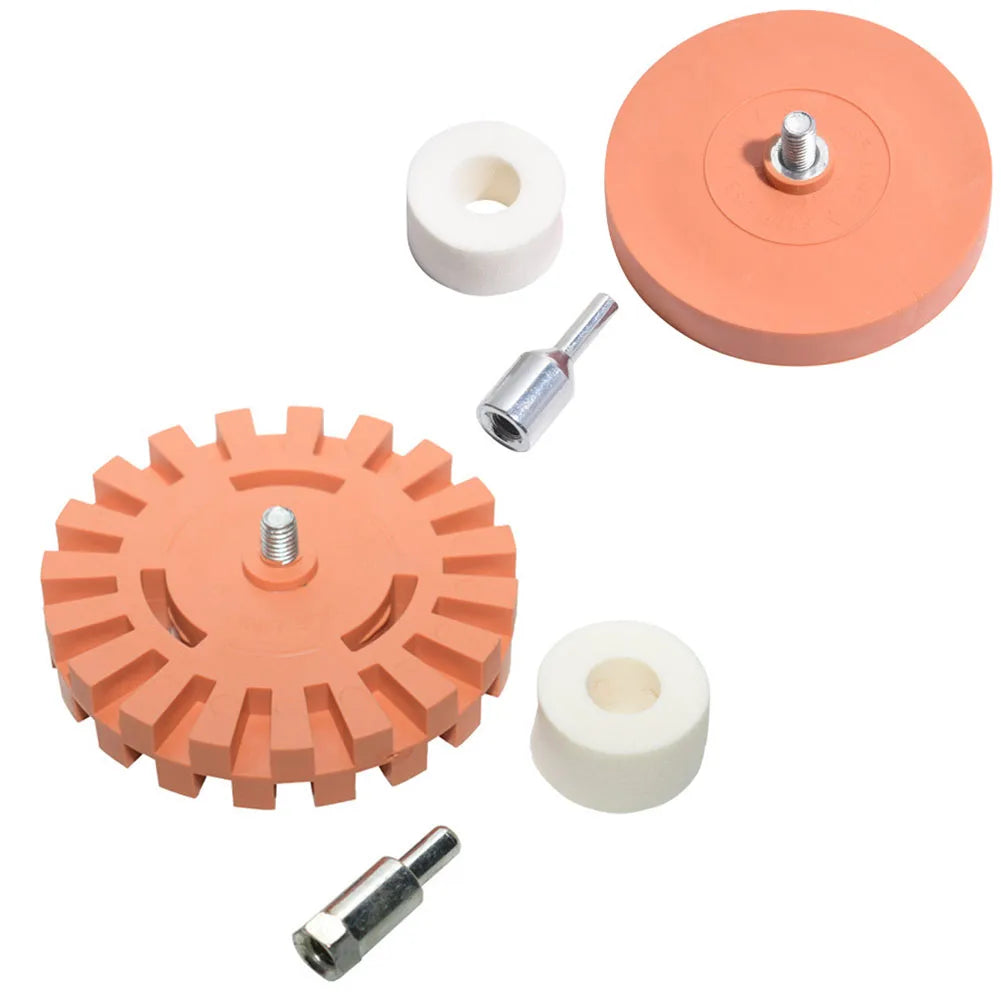 Rubber Eraser Wheel – Car Sticker, Decal & Vinyl Remover Tool Adhesive Remover Wheel Qme