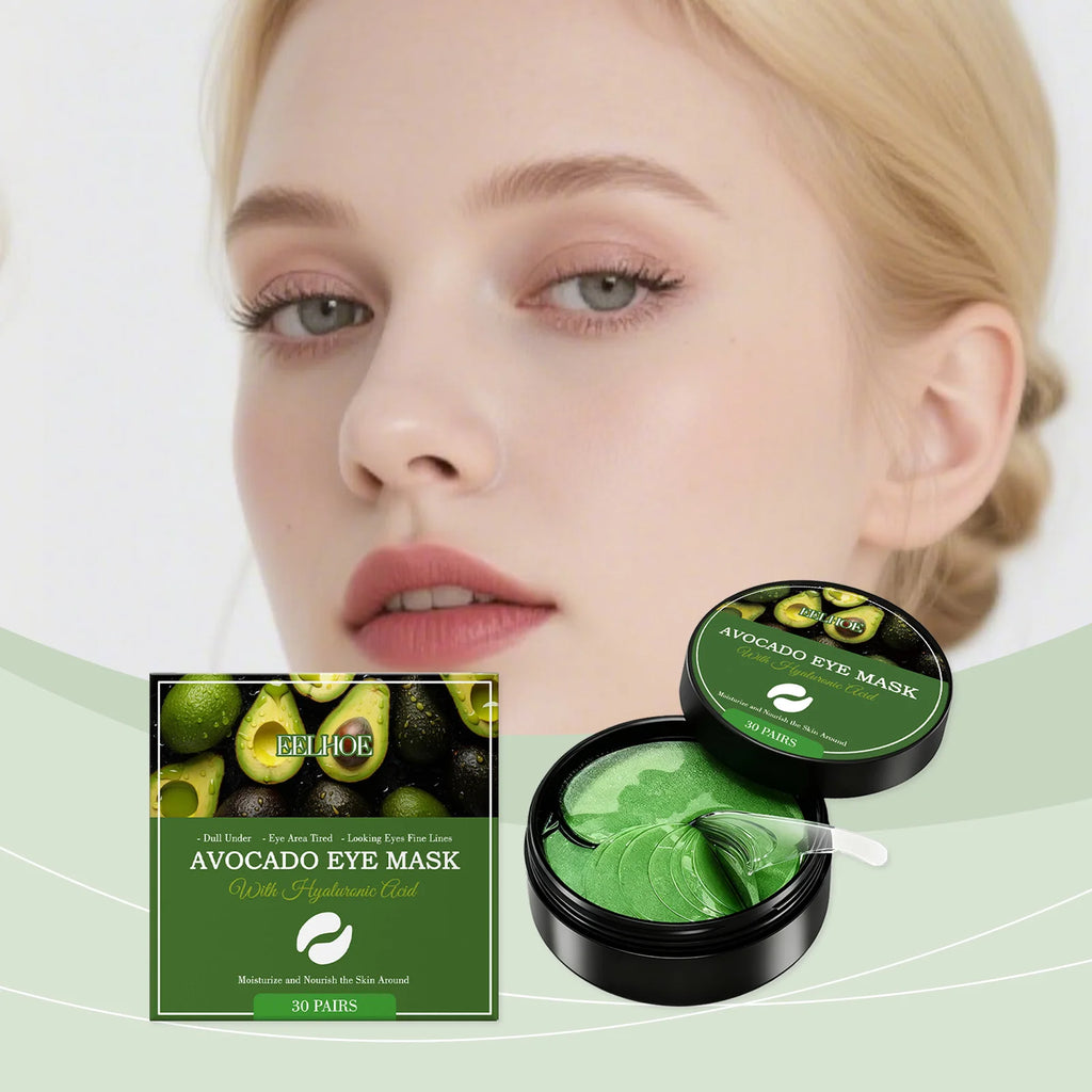 Eelhoe Hyaluronic Acid Eye Mask – 30 Pairs, Deep Hydration Eye Treatment Mask Qst