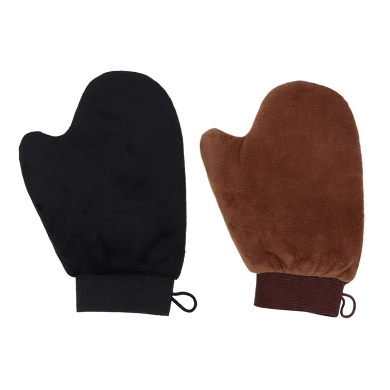 Reusable Fingerless Self-Tanning Glove for Lotion & Mousse Self-Tanning Applicator Qme