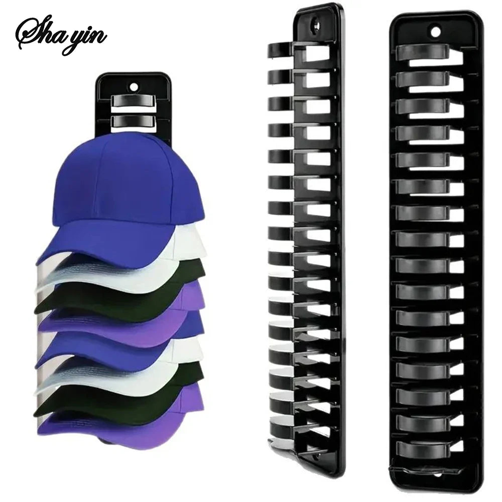 Baseball Cap Wall Hanging Storage Rack – 5-Layer Hat Organizer Hat Storage Rack Qme