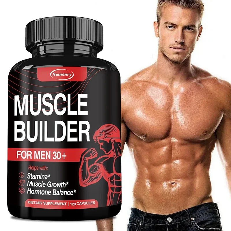 Xemenry Muscle Builder Supplement – Strength & Endurance Muscle Building Supplement Qst