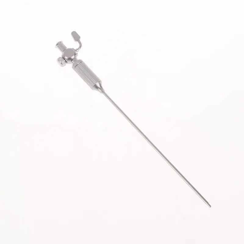 Reusable Veress Needle Metal Insufflation Instrument 2.2×120mm Insufflation Needle Qme