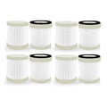8-Pack HEPA Filter Replacements for Supor VCM16A Vacuum Vacuum Filter Set Qst As shown