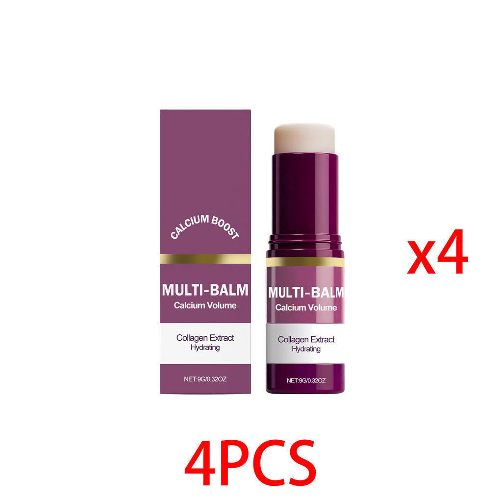 Korean Calcium Multi Balm Stick – Hydrating Face Moisturizer Face Balm Stick Qst 4PCS