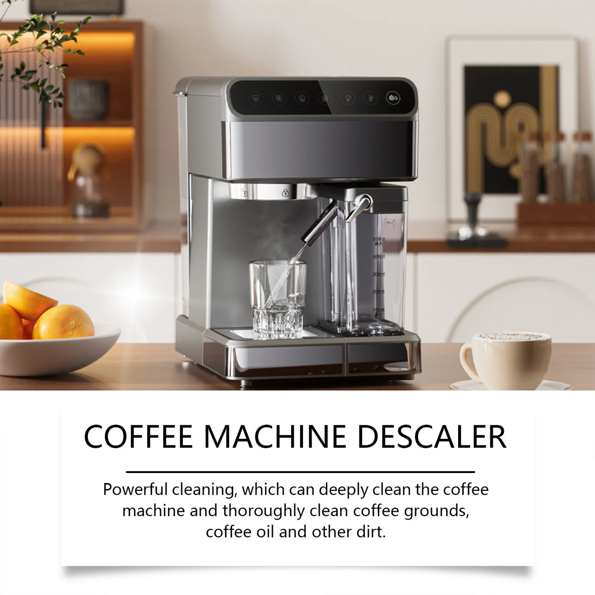 Coffee Maker Cleaner & Descaler Liquid – Jue Fish 100/200ml Coffee Machine Descaler Qst