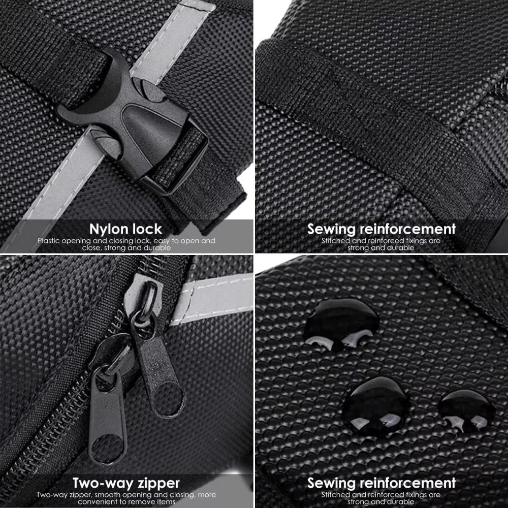 Waterproof Bicycle Saddle Bag – Universal Bike Tail Bag Bicycle Saddle Bag Qme