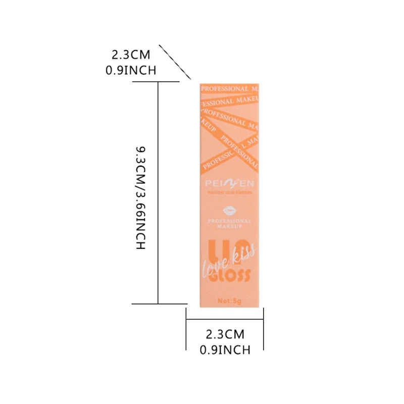 Matte Lip Gloss Berry Shades – Waterproof & Long-Lasting, 6 Colors Matte Lip Gloss Qme