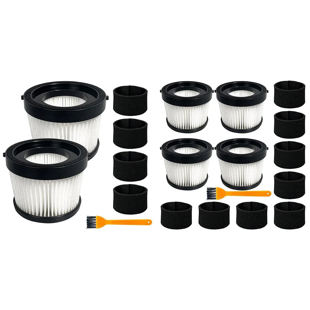 DEWALT DCV5011H DCV501HB Replacement Foam Sleeve Filters 2-Pack Vacuum Filter Qme