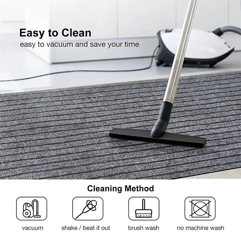 40cm×3m Striped Self-Adhesive Non-Slip Floor Mat & Hallway Rug Hallway Runner Rug Qst