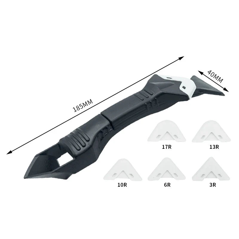 Multi-Function Grout & Glue Seam Scraper Burr Trimming Tool Seam Scraper Tool Qme Plastic