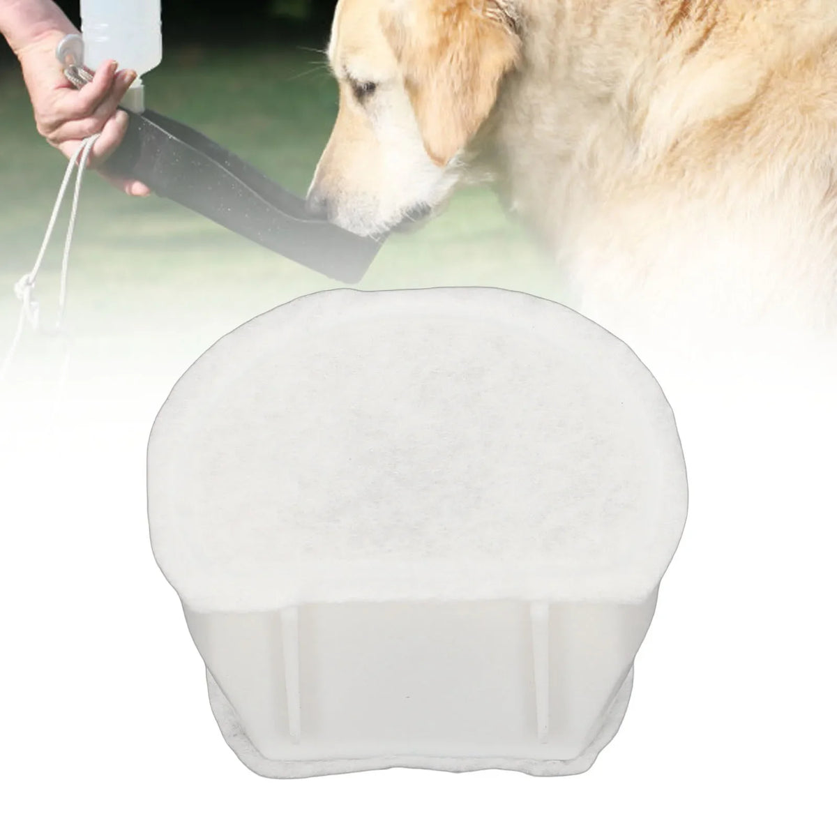 8-Pack Pet Water Fountain Activated Carbon Replacement Filters Pet Fountain Filter Qme