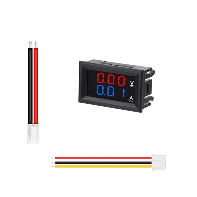 0-100V 10A Dual Display Digital Voltmeter Ammeter Panel Meter Digital Panel Meter Qme