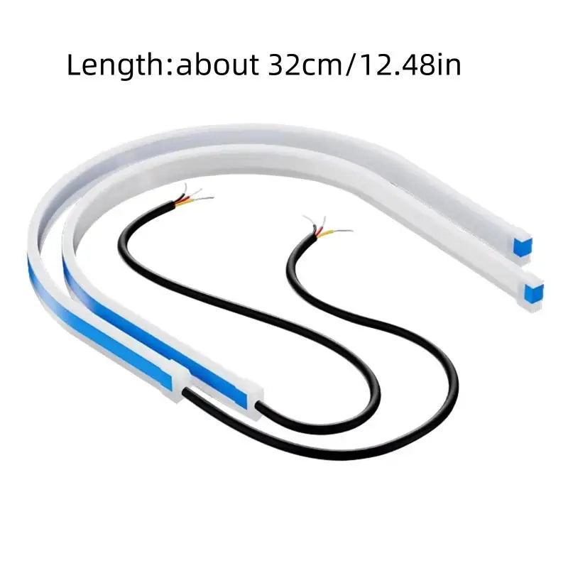 Flexible Waterproof Car DRL LED Strip – Universal Headlight Car DRL LED Strip Qme