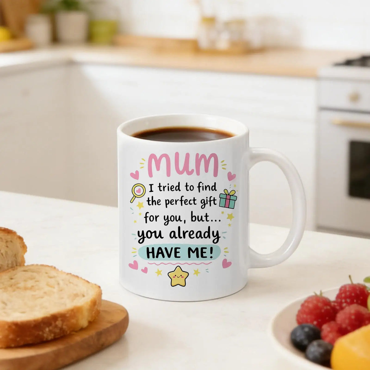 Funny Ceramic Coffee Mug – Cute Non-Slip Cup for Home & Décor Novelty Coffee Mug Qme
