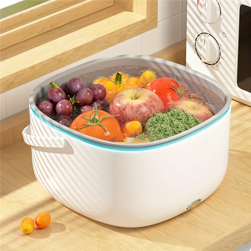 MiLESEEY Ultrasonic Fruit & Vegetable Washing Machine Cleaner Ultrasonic Food Cleaner Qst