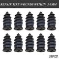 Rubber Nail Plug Tire Repair Kit – Car, Motorcycle & Bike Tire Repair Kit Qme 10PCS Large
