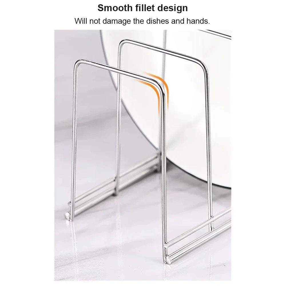 Stainless Steel Dish Drying Rack – Space-Saving Plate Drainer Dish Drying Rack Qme