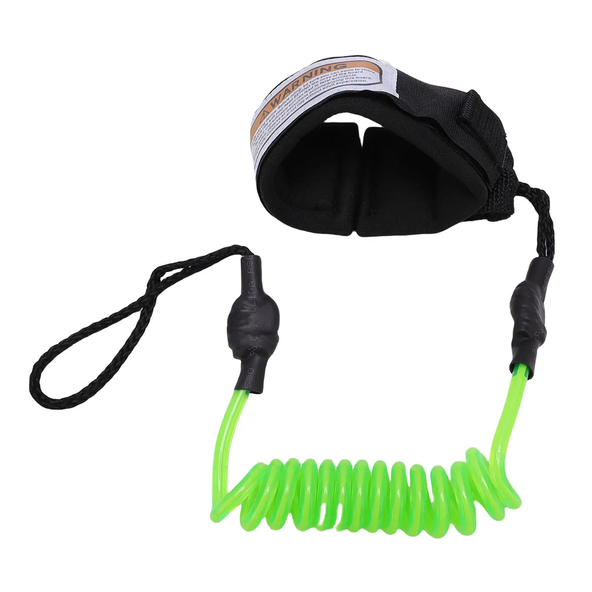 Longboard Surfboard Leash 4ft TPU Nylon Dual Connector Strap Surfboard Leash Qme