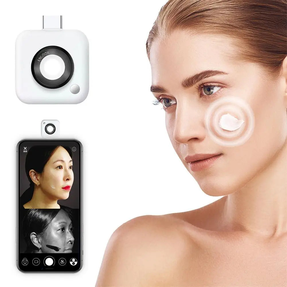 UVlook Portable UV Camera – Smartphone Sunscreen Tester UV Sunscreen Tester Qme