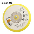 Hook & Loop Sanding Disc Backing Pad M6 M8 – 2" & 3" Backer Sanding Disc Backing Pad Qme 5 inch