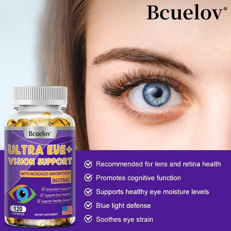 Advanced Eye Vitamin Supplement – Lutein & Macular Support Eye Vitamin Supplement Qst