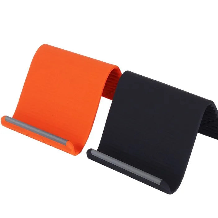 Silicone Foldable Phone Holder – Bendable Flexible Desk Stand Flexible Phone Stand Qme
