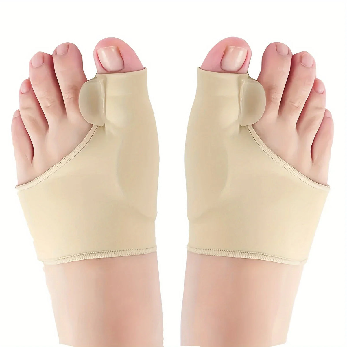 Silicone Gel Bunion Correction Sleeve – Soft Foot Care Tool Toe Correction Sleeve Qme