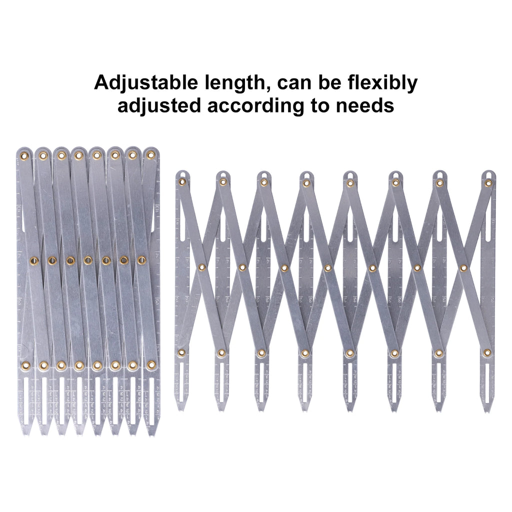 Aluminum Adjustable Sewing Gauge – Anti-Rust DIY Tool Sewing Gauge Tool Qst
