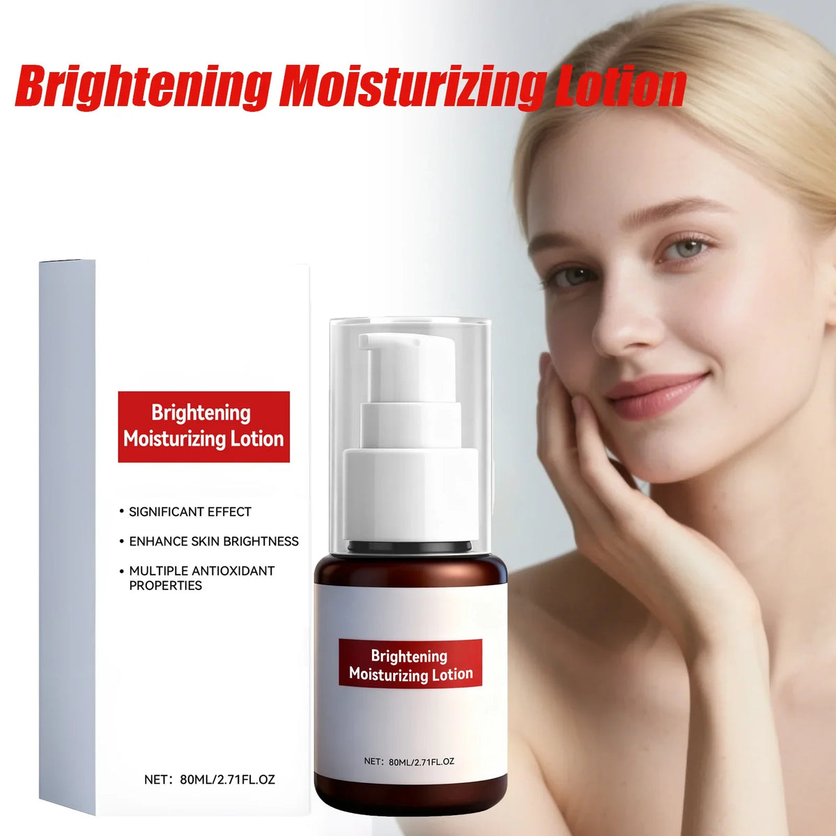 Brightening Vitamin E Moisturizing Lotion – Glow-Boosting Cream Brightening Face Lotion Qme
