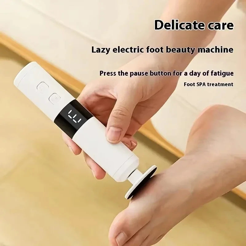 Electric 2-in-1 Foot & Nail Grinder | USB Rechargeable Electric Foot Nail Grinder Qme