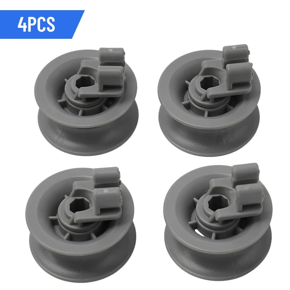 Dishwasher Basket Wheels 611666 for Bosch Siemens Neff – 4 Pack Dishwasher Spare Part Qme Default Title