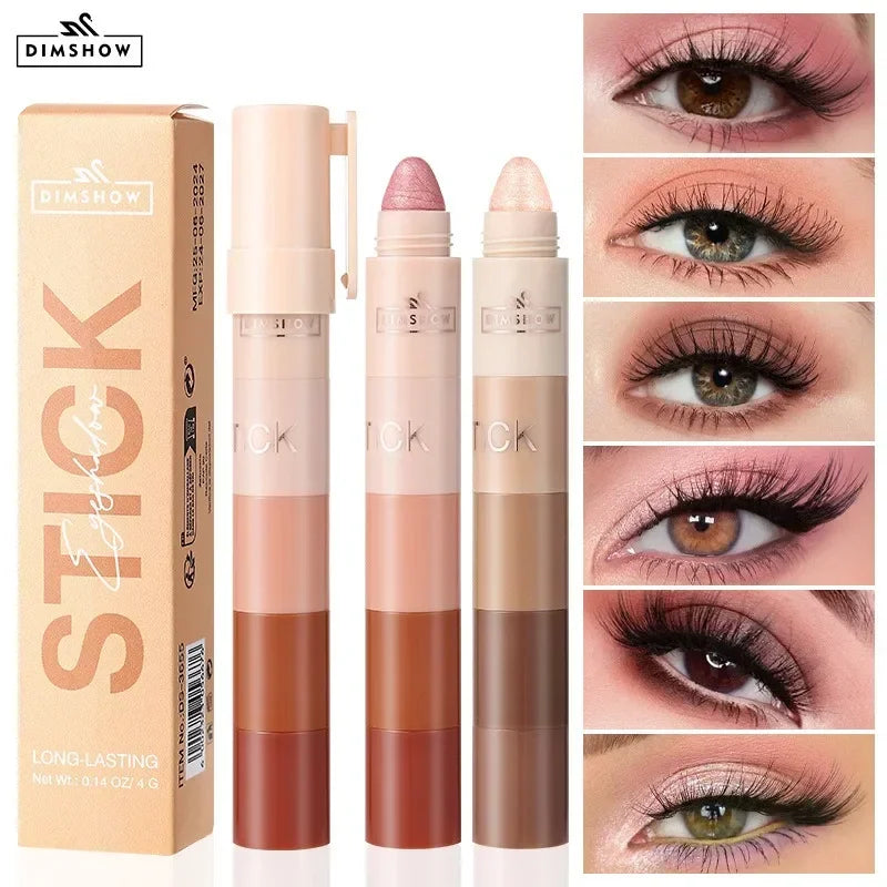 Eyeshadow Pencil Velvet Matte Shimmer Highlight – 4 Shades Eyeshadow Pencil Qme