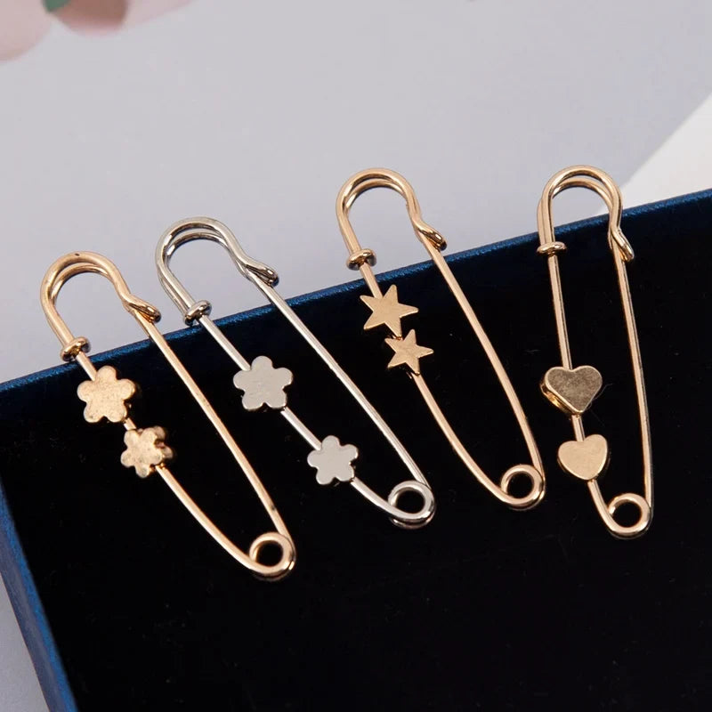 Women's Vintage Waist Brooch Pin Metal Buckle – 8 Colors Brooch Pin Buckle Qme
