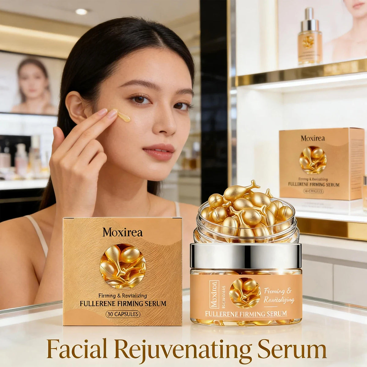Moisturizing Firming Facial Essence Capsules | Face Serum Facial Essence Serum Qme