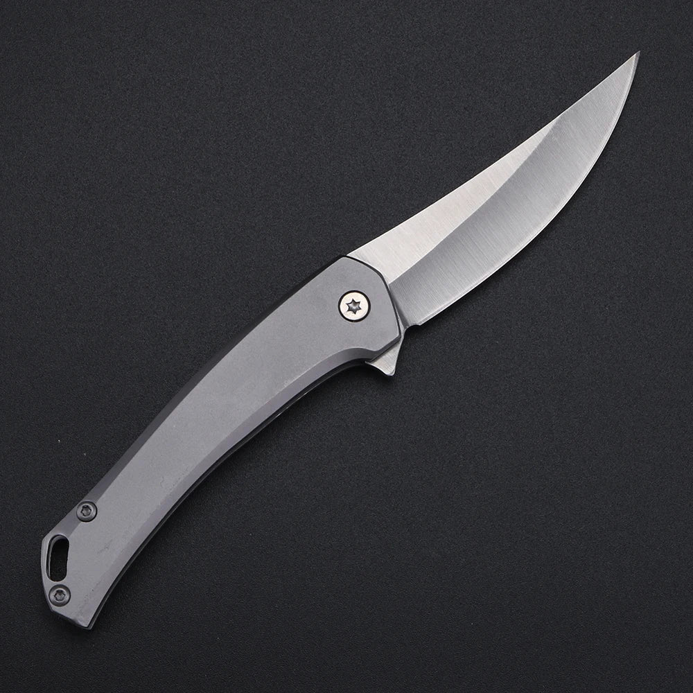 XUANFENG Mini Folding Pocket Knife – D2 Steel Keychain EDC Folding Pocket Knife Qst