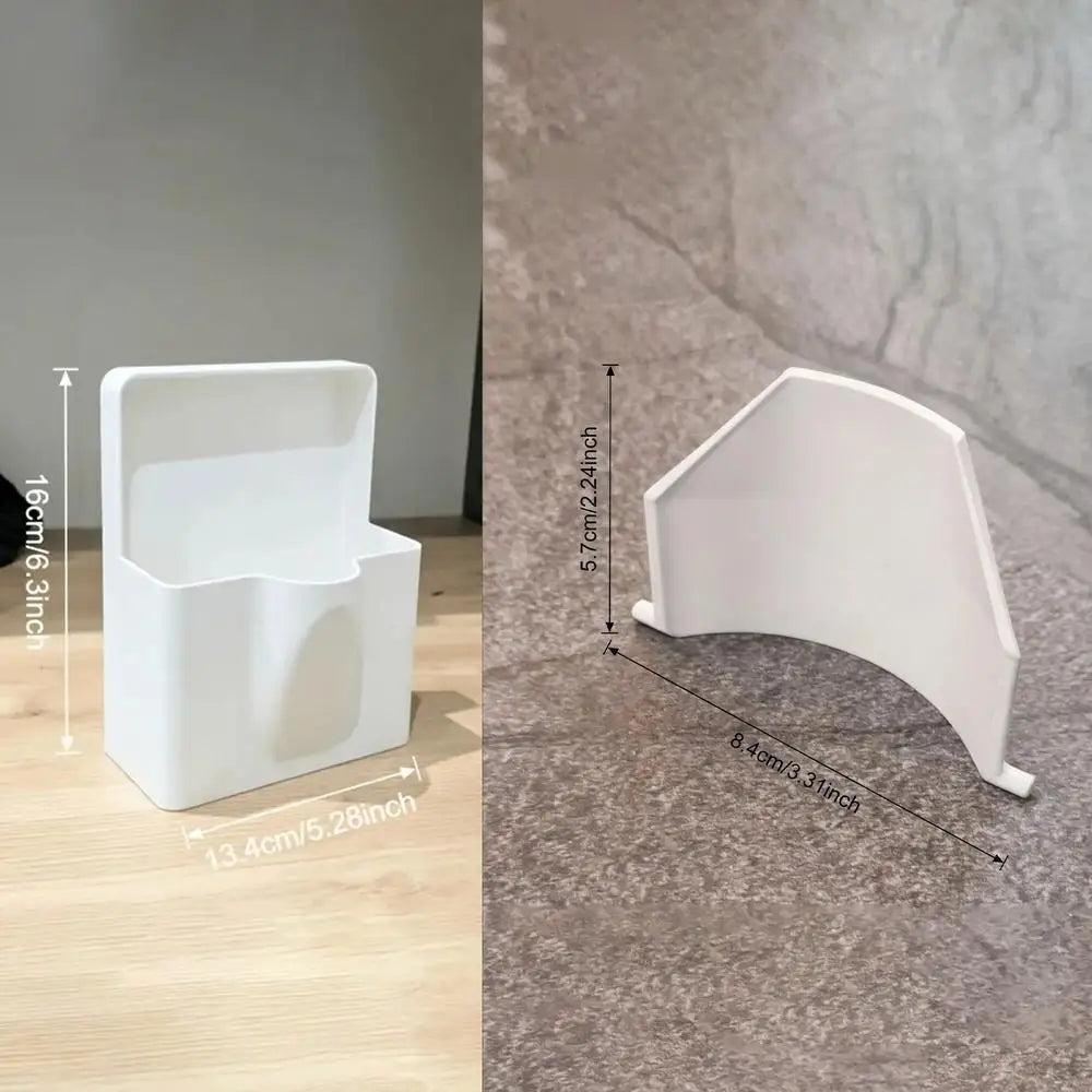 Washing Machine Drain Tray & Water Catcher Funnel Washer Drain Tray Qme White