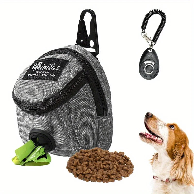 2-Piece Dog Training Bag & Horn with Waste Bag Dispenser Dog Training Bag Set Qme