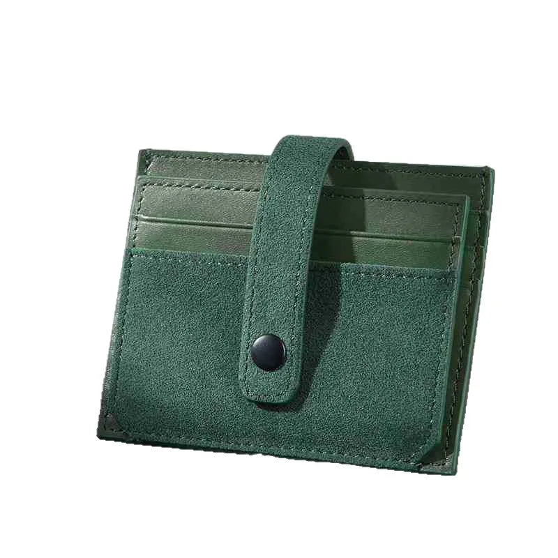 PU Leather Flip Card Holder Mini Wallet – 3 Colors | Qme Card Holder Wallet Qme