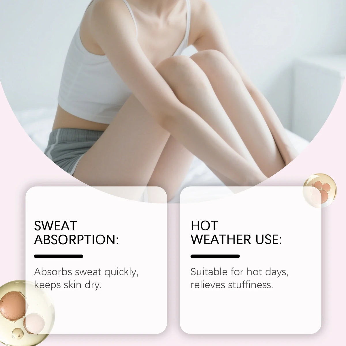 Talc-Free Body Powder – Sweat Wicking, Odor Resistant & Anti-Chafe Body Powder Qme