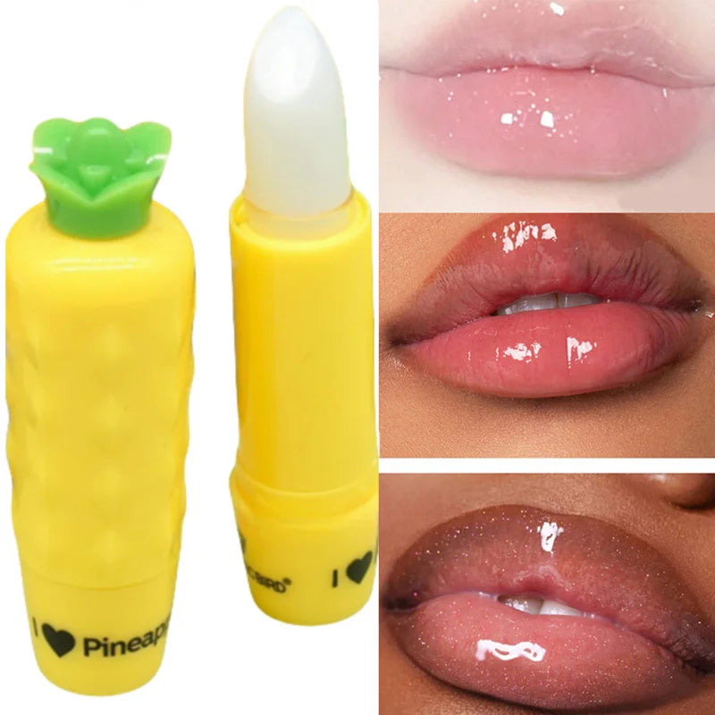 4-Piece Fruit Scented Moisturizing Lip Balm & Lip Oil Gift Set Lip Balm Gift Set Qst
