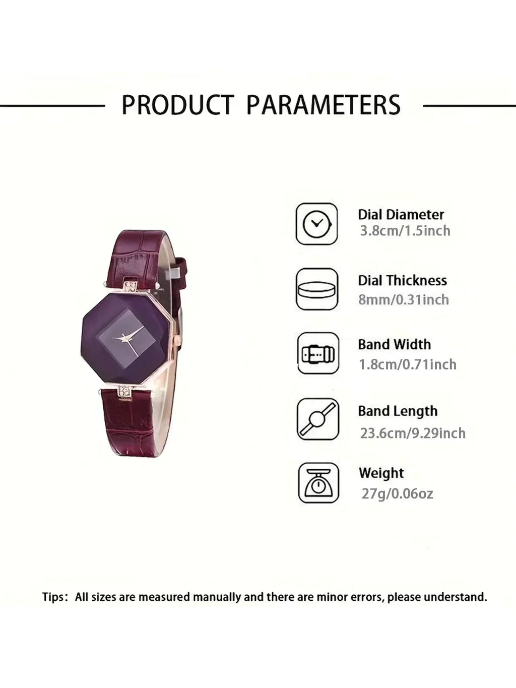 Women's 6-Piece Fashion Watch Set – Versatile & Stylish Fashion Watch Set Qme